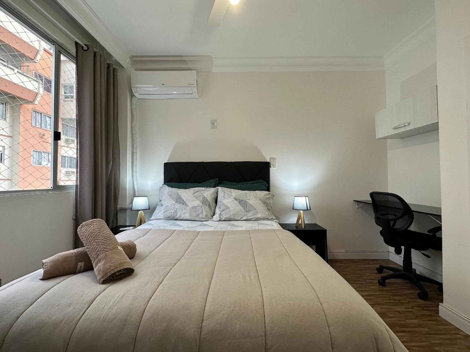 Po04- 1 Ao Lado Shop. Atlantico C/ Garagem Apartment *